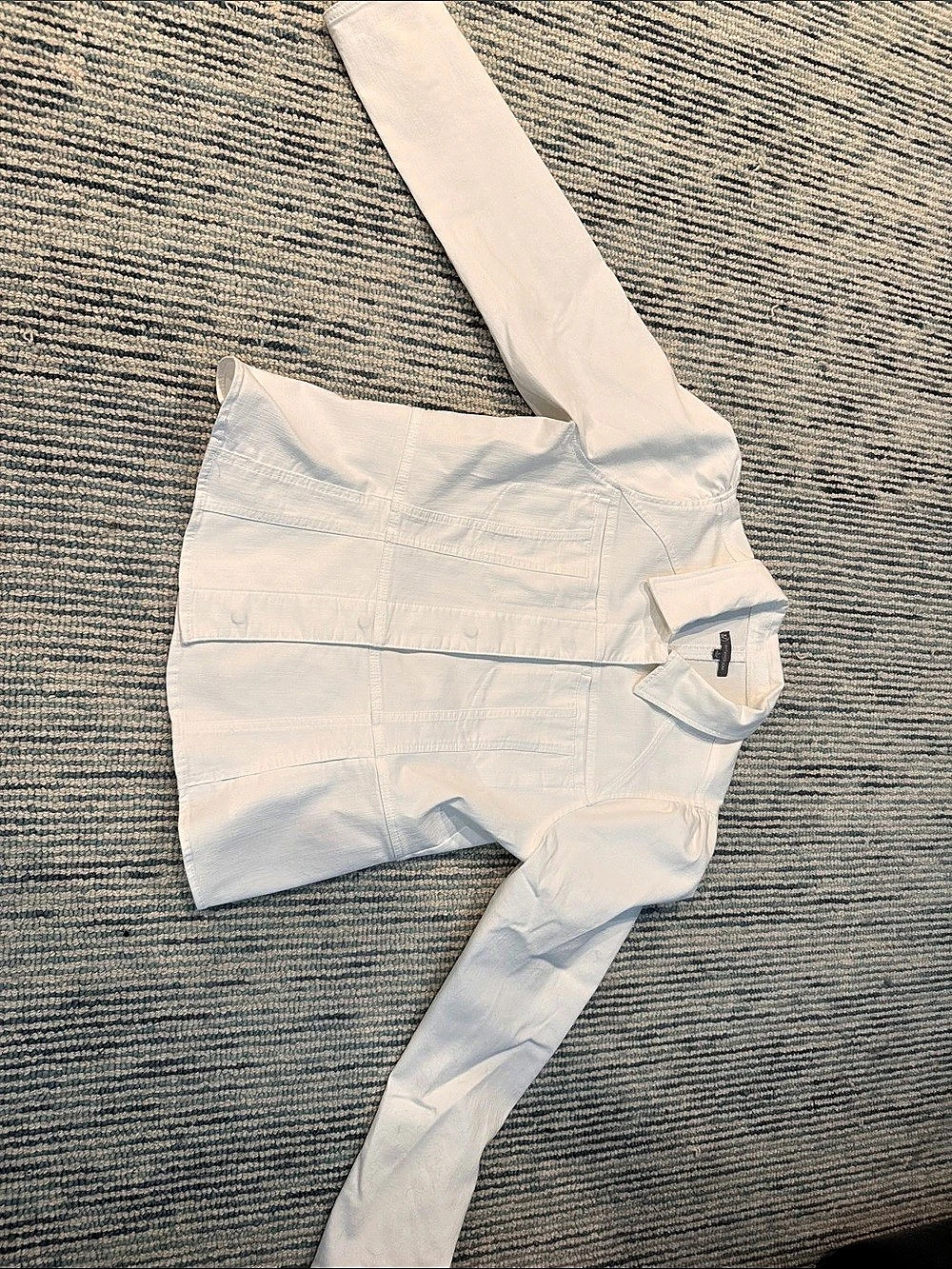 Wrangler Utility Jacket in White Like New